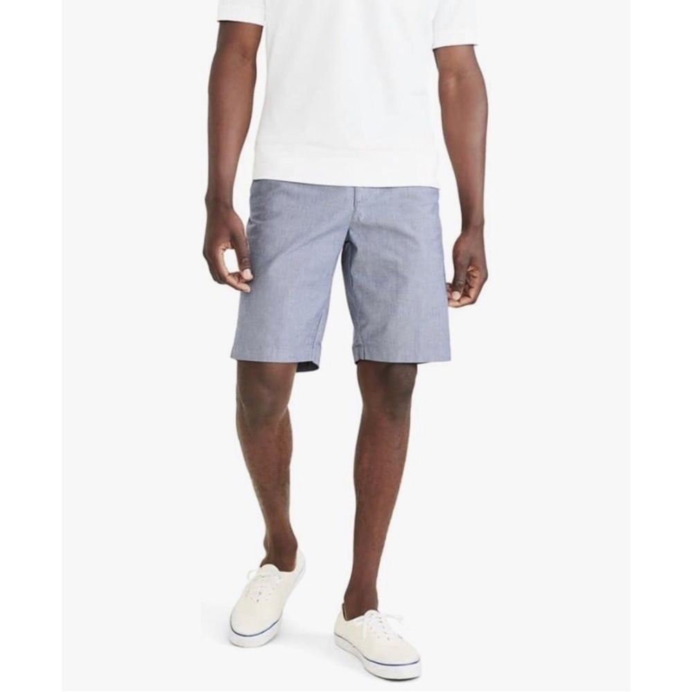DOCKERS Men's Straight Fit Supreme Flex Ultimate 9.5" Shorts Size 42